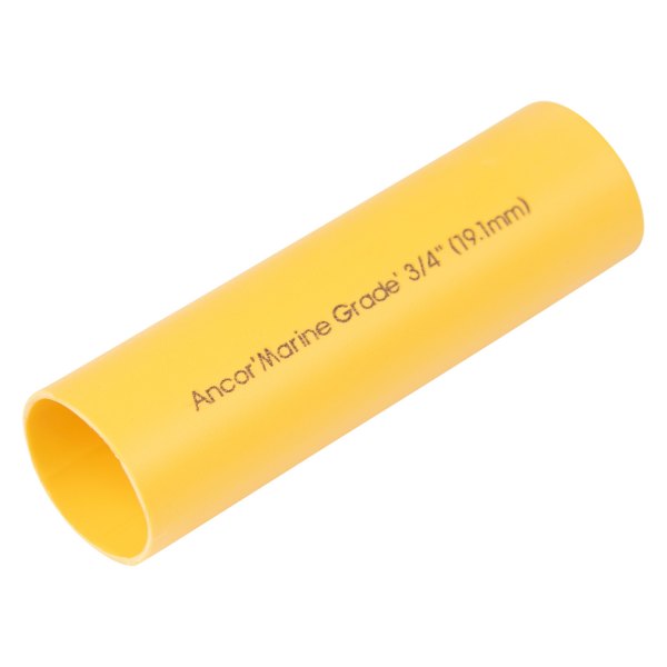 Ancor® - 8-2/0 AWG 3/4" D x 6" L Yellow Heavy Wall Battery Heat Shrink Tubing, 3 Pieces