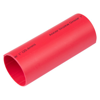 Ancor® - 2-4/0 AWG 1" D x 3" L Red Heavy Wall Battery Heat Shrink Tubing, 2 Pieces