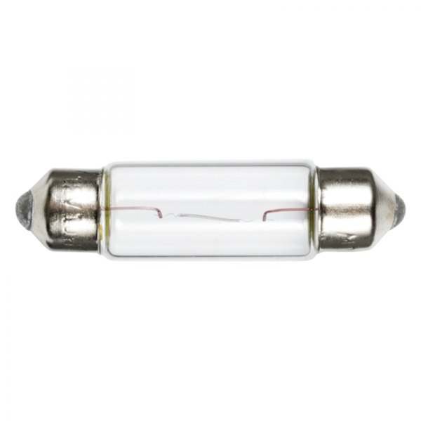 Ancor® - 12V DC 0.97A 15W White Festoon Base Incandescent Light Bulb, 2 Pack