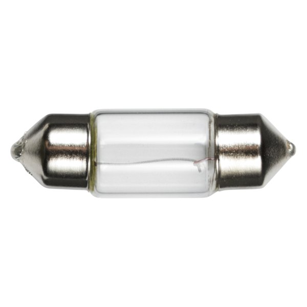 Ancor® - 12V DC 0.83A 10W White 1000h Life Festoon Base Incandescent Light Bulb, 2 Pack