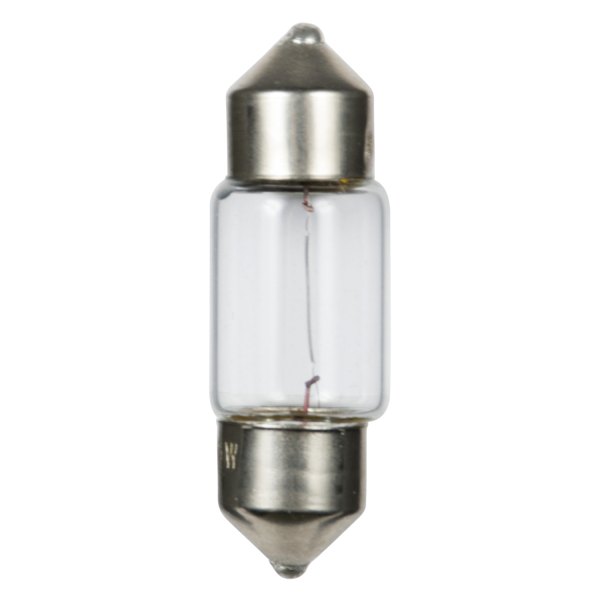 Ancor® - 12V DC 0.83A 10W White 2000h Life Festoon Base Incandescent Light Bulb, 2 Pack