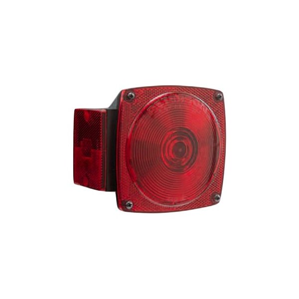 Anderson Marine Division® - 440 Series Red Square Under 80" Left Side Tail Light with License Light