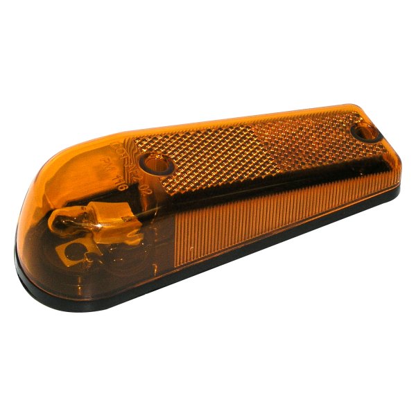 Anderson Marine Division® - 116 Series Amber Oval Clearance/Side Marker Light with Reflex