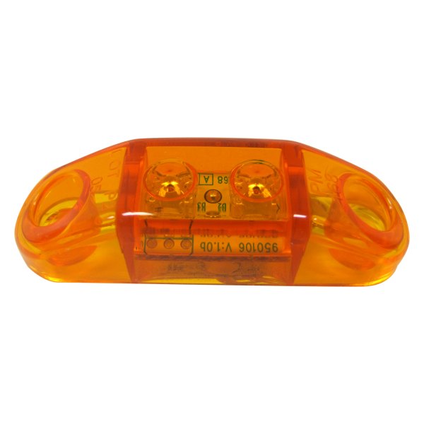 Anderson Marine Division® - 168 Piranha Series Amber Oval LED Clearance/Side Marker Light
