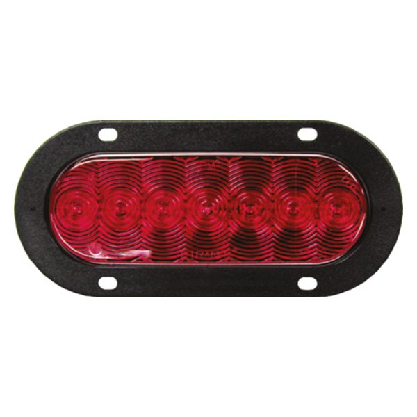 Anderson Marine Division® - 822 LumenX Series Red Oval LED Tail Light Kit