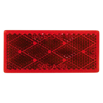 Anderson Marine Division® - Red Plastic Rectangular Reflector
