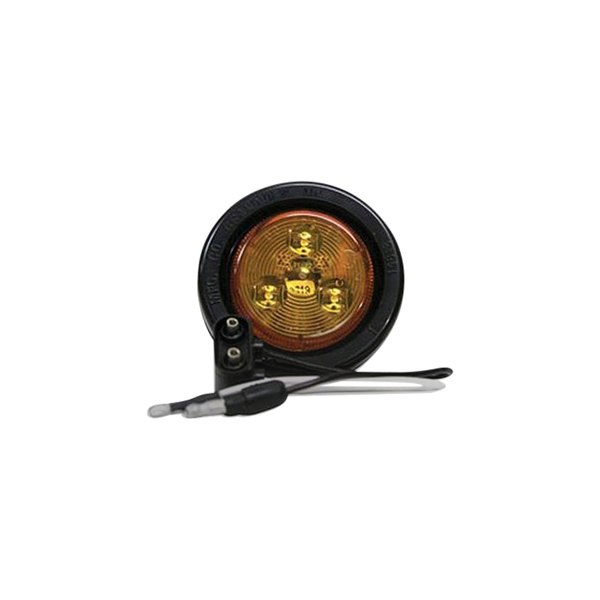 Anderson Marine Division® - 164 Piranha Series Amber Round LED Clearance/Side Marker Light