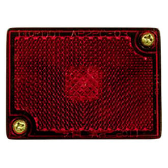 Anderson Marine Division® - 114 Series Red Rectangular Clearance/Side Marker Light with Reflector