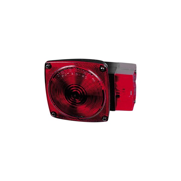 Anderson Marine Division® - 452 Series Red Square Over 80" 'Belljar' Submersible Left Side Tail Light