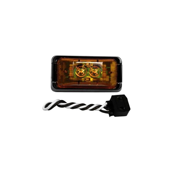 Anderson Marine Division® - 153 Piranha Series Amber Rectangular LED Clearance/Side Marker Light