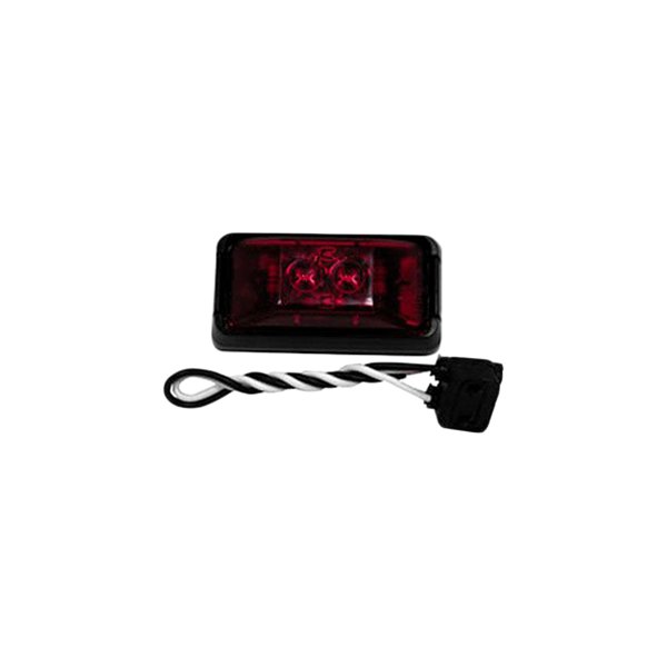 Anderson Marine Division® - 153 Piranha Series Red Rectangular LED Clearance/Side Marker Light