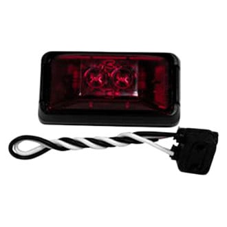 Anderson Marine Division® - 153 Piranha Series Red Rectangular LED Clearance/Side Marker Light