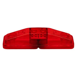 Anderson Marine Division® - 169 Piranha Series Red Rectangular LED Clearance/Side Marker Light
