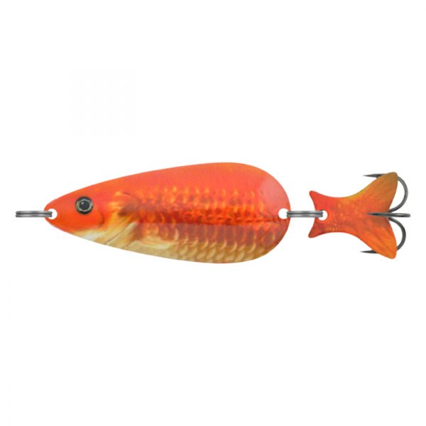Apex Tackle® - Lifelike 3-1/4" 3/4 oz. Goldfish Treble Hook Spoon