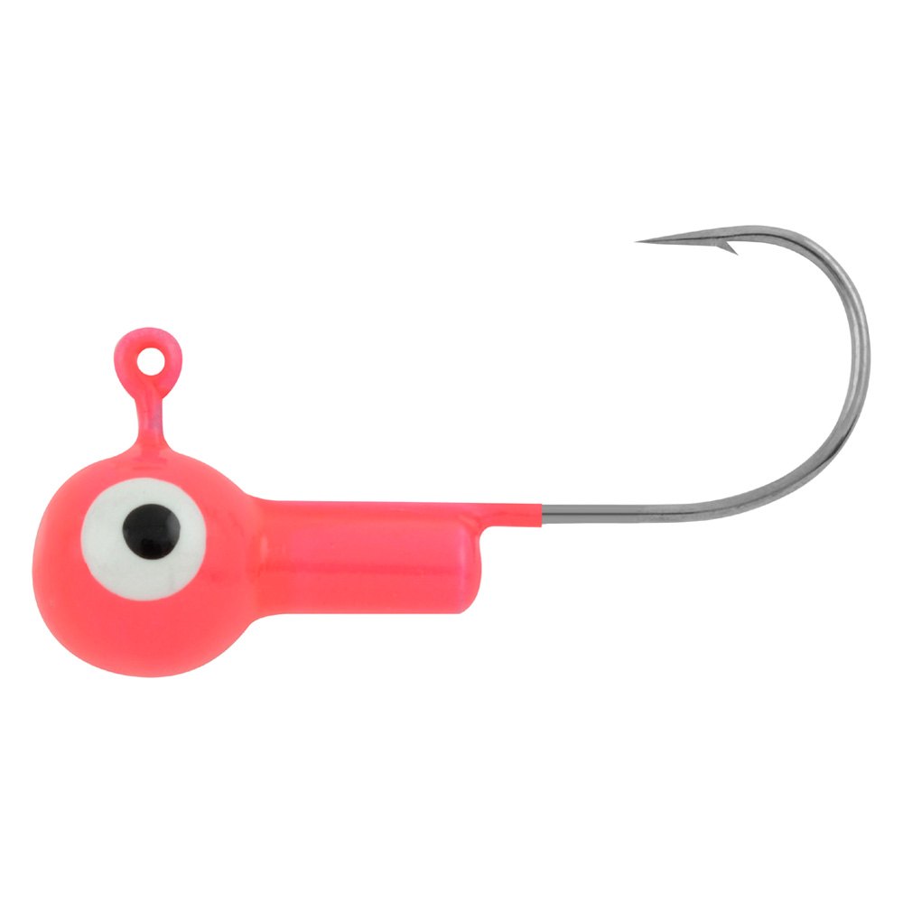 Apex Tackle® APRA3822 Rattle 3/8 oz. Glow Pink Jig Heads