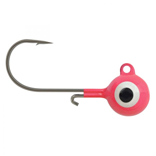 Apex Tackle® - Special X-Strong Round 1/8 oz. Pink Head Jigs