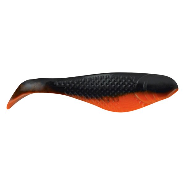 Apex Tackle® - Shad 2" Orange/Black Soft Bait
