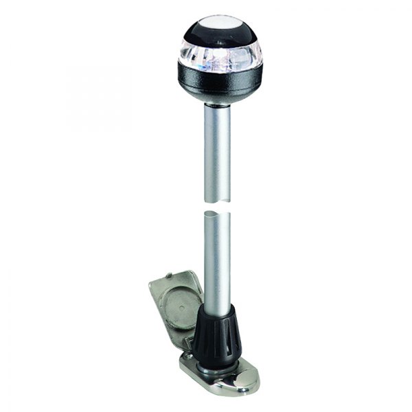 Aqua Signal® - Series-22 24" L 12 V Plug-In White All-Round Pole Light