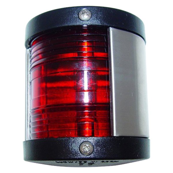 Aqua Signal® - Series-25 Classic 12 V Side Mount Port Side Light