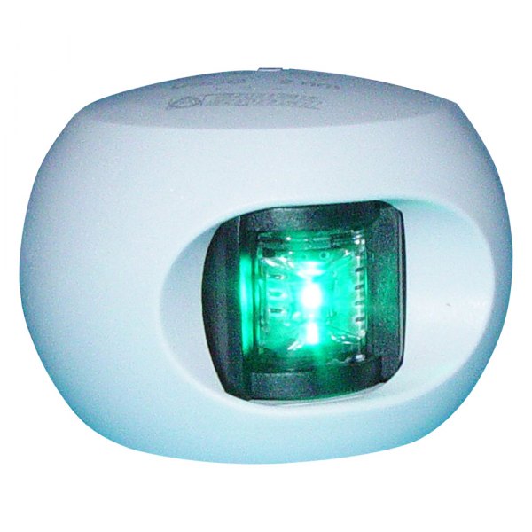 Aqua Signal® - Series 33 12 V White Side Mount Starboard Side LED Light