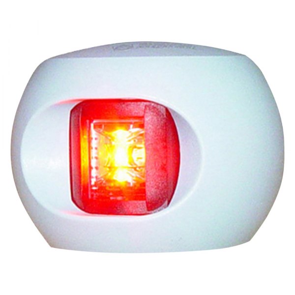 Aqua Signal® - Series 33 12 V White Side Mount Port Side LED Light