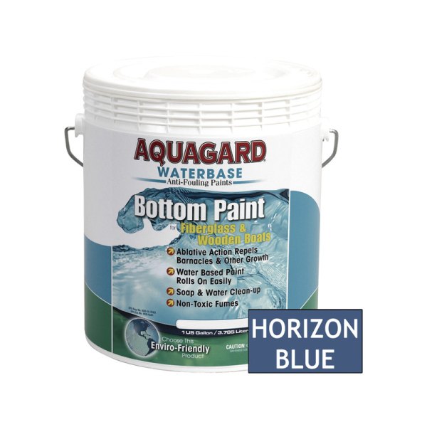 Aquagard® - 1 gal Horizon Blue Fiberglass/Wood Water Based Antifouling Paint