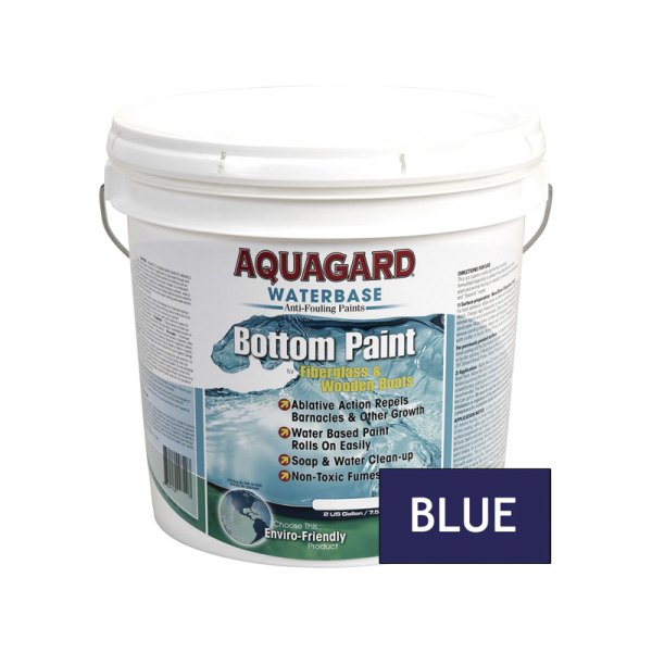 Aquagard® - 2 gal Blue Fiberglass/Wood Water Based Antifouling Paint