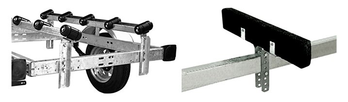  CE Smith - 27850 Jon Boat Support Bunk and Bracket Assembly -  Sturdy Exterior Boat Accessories : Sports & Outdoors
