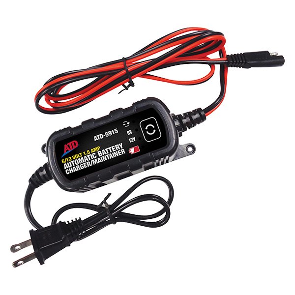 ATD® - 6 V/12 V Portable Automatic Battery Charger and Maintainer