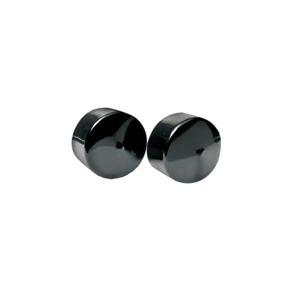 Attwood® - 1.98" D Black PVC Wheel Bearing Cover