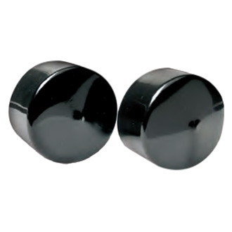 Attwood® - 1.98" D Black PVC Wheel Bearing Cover