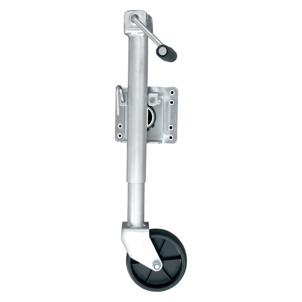 Attwood® - 1000 lb Single Wheel Fold-Up Trailer Jack with 6" D Wheel & 10" Travel