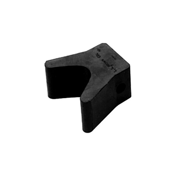 Attwood® - 2" x 2" Black Rubber Bow Mount Stop