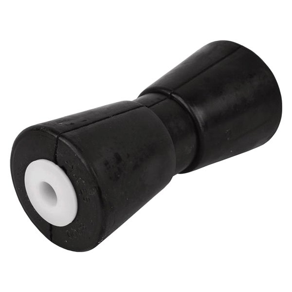 Attwood® - 10" L Black Rubber Heavy-Duty Keel Roller for 5/8" Shaft