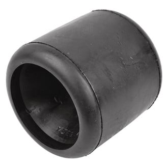 Attwood® - 4-1/4" L x 4-3/8" D Black Rubber Smooth Adjusting Roller for 3/4" Shaft