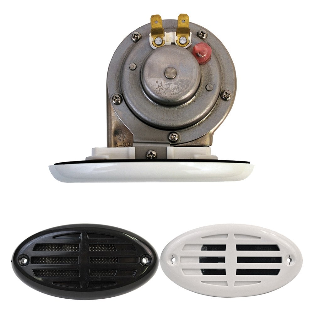 Attwood® 11478-7 - Drop-In Hidden Horn with Black & White