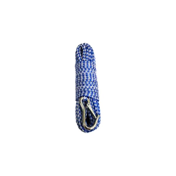 Attwood® - Hollow Braided Polypropylene Anchor Line with Spring Hook