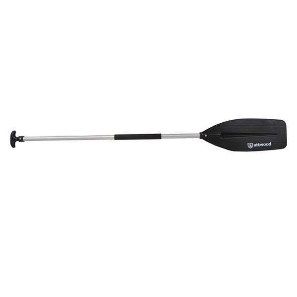 Attwood® - Ergonomic 5' Black Aluminum Canoe Paddle