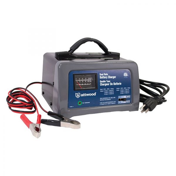 Attwood® - 2A 1-Bank Battery Charger
