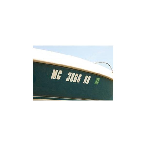 Attwood® - Boat Registration Letter and Number Kit