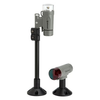 Attwood® 14192-7 - Gray Portable Deck Mount LED Light Kit