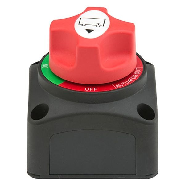 Attwood® - 12 - 50 V DC 200 A On/Off 2-Way Selector Battery Switch