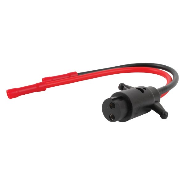 Attwood® - 12 V 8 AWG 2-Wire Trolling Motor Side Male Plug