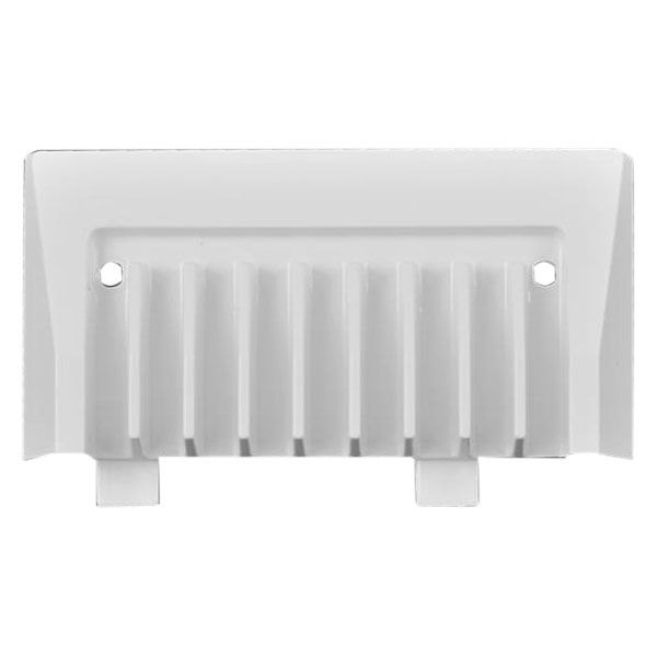 Attwood® - 17-3/4" L x 2-1/2" W White End Section Louver