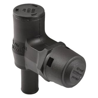 Attwood® - P-Trap 90° Black Plastic Tank Vent