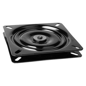 Attwood® - 6-1/4" 0° Black Powder Coated Seat Swivel