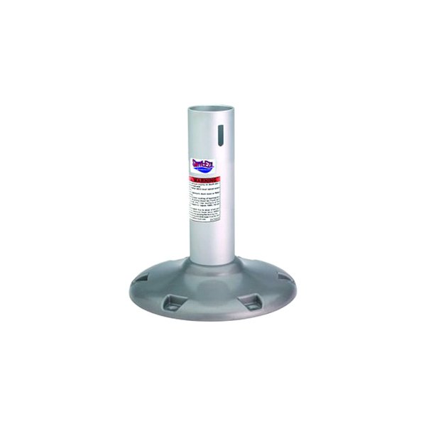 Attwood® - 238 Series 8" H x 2-3/8" D Aluminum Fixed Post with Round Base