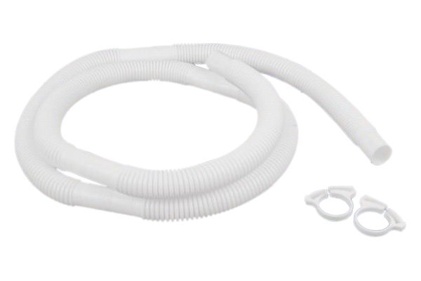Attwood® - 3/4" D x 6' L White Plastic Bilge Hose with 2 Clamps
