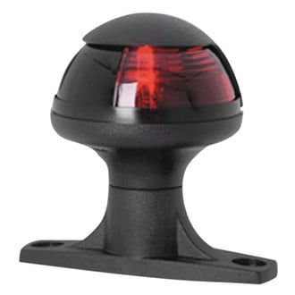 Attwood® - Pulsar™ 3" L 12 V Fixed Deck Mount Port Side Light