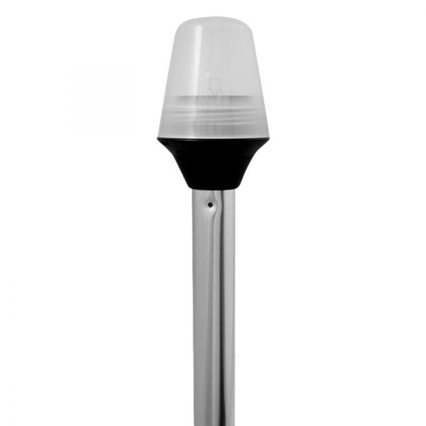 Attwood® - 30" L Locking-Collar White All-Round Pole Light